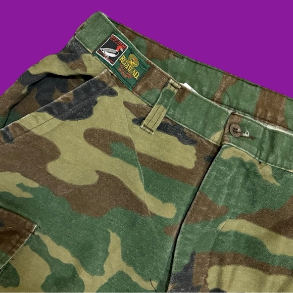 90s RedHead Camo Cargo Pants - Picture 7 of 7